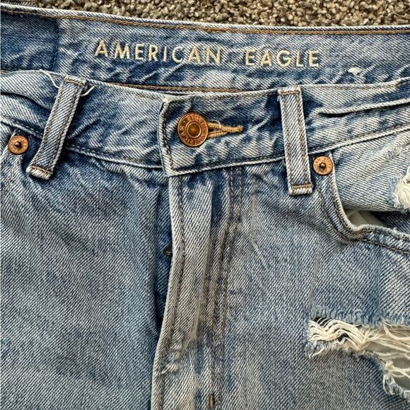 American Eagle distressed Mom jeans size 00 - Picture 3 of 8